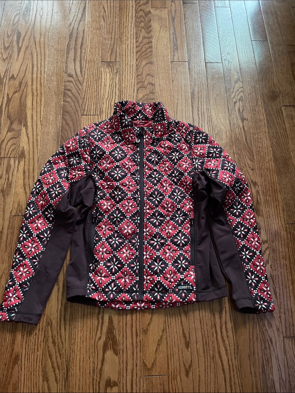 Kerrits Ride Lite Quilted Jacket Red Girl’s Sz Medium